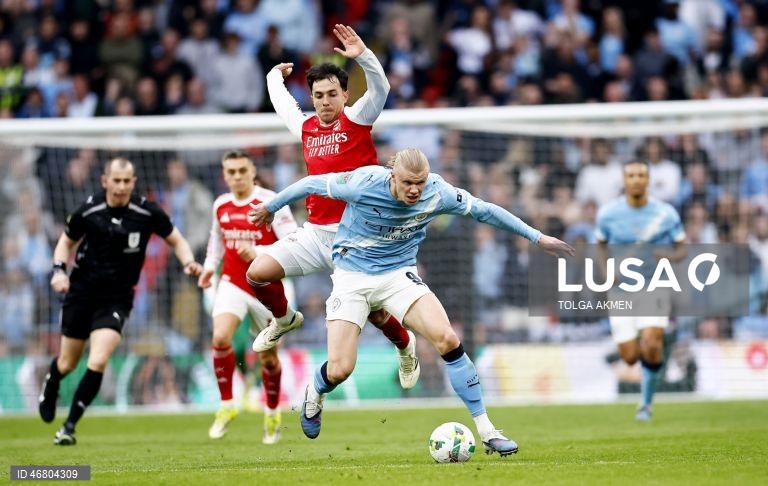 Final da Taça da Liga inglesa- Arsenal vs Manchester City