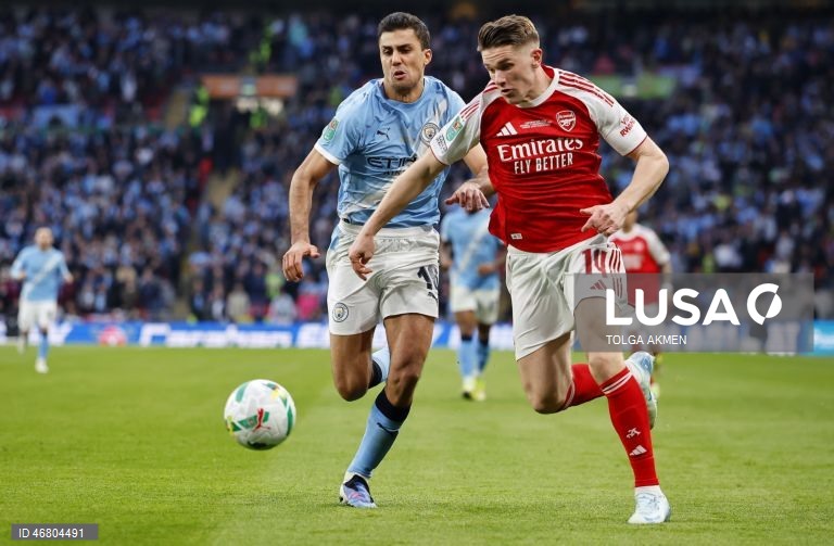 Final da Taça da Liga inglesa- Arsenal vs Manchester City