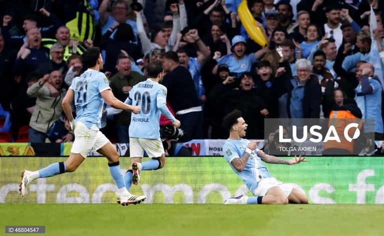 Final da Taça da Liga inglesa- Arsenal vs Manchester City