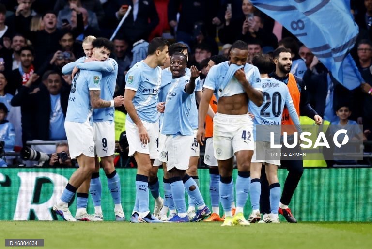 Final da Taça da Liga inglesa- Arsenal vs Manchester City