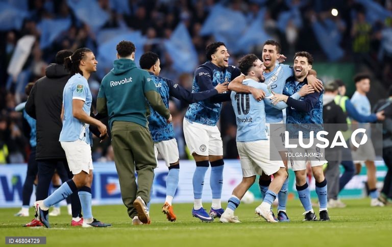 Final da Taça da Liga inglesa- Arsenal vs Manchester City