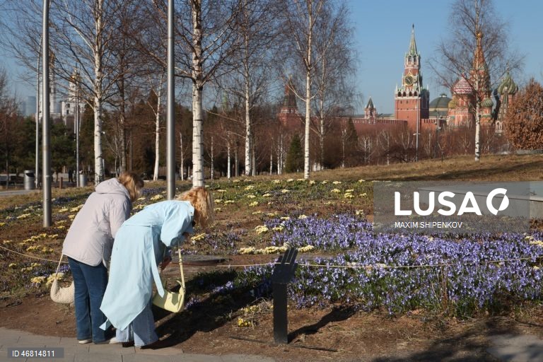 Rússia: Dia de Primavera em Moscovo