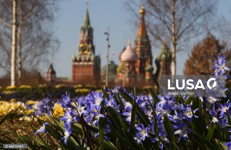 Rússia: Dia de Primavera em Moscovo