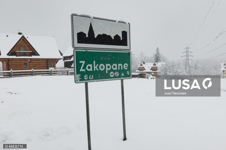 Polónia: Nevão em Zakopane