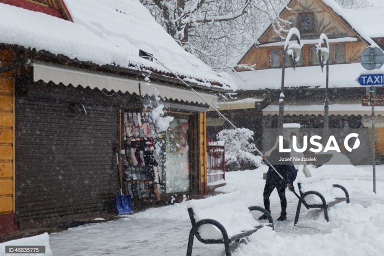 Polónia: Nevão em Zakopane