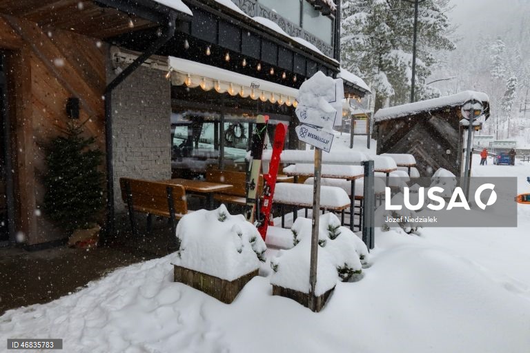 Polónia: Nevão em Zakopane