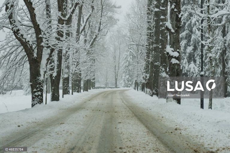 Polónia: Nevão em Zakopane