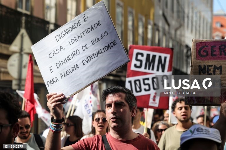 Sindicatos: Manifestação nacional de jovens trabalhadores convocada pela Interjovem