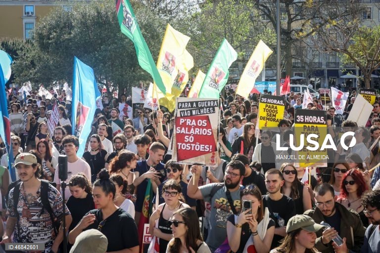 Sindicatos: Manifestação nacional de jovens trabalhadores convocada pela Interjovem