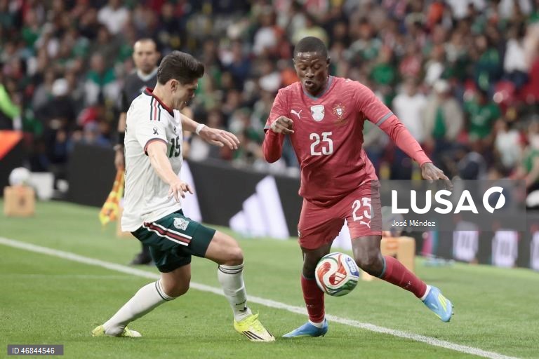 Portugal empatou 0-0 frente ao México, em jogo de preparação para o Mundial2026 de futebol, disputado na Cidade do México, numa partida marcada pela reabertura do mítico Estádio Azteca.