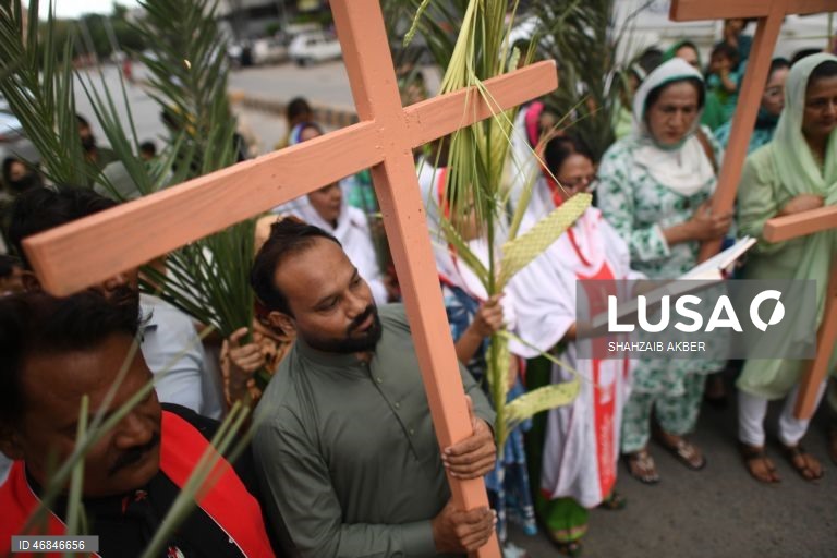 Celebrações do Domingo de Ramos pelo mundo
