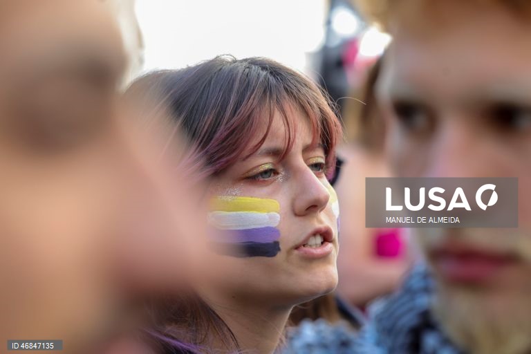 Marcha da visibilidade trans em Lisboa