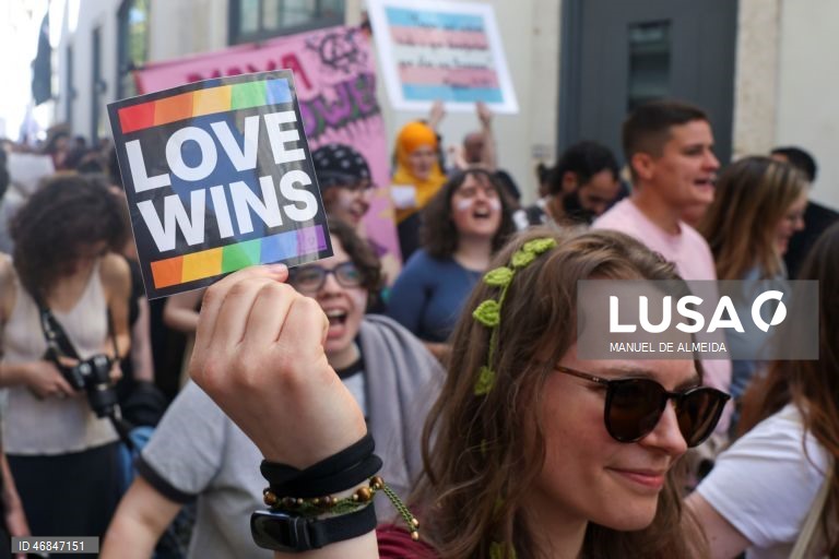 Marcha da visibilidade trans em Lisboa