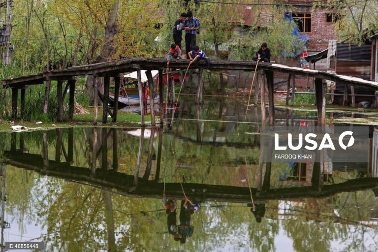 Índia: Vida quotidiana em Srinagar