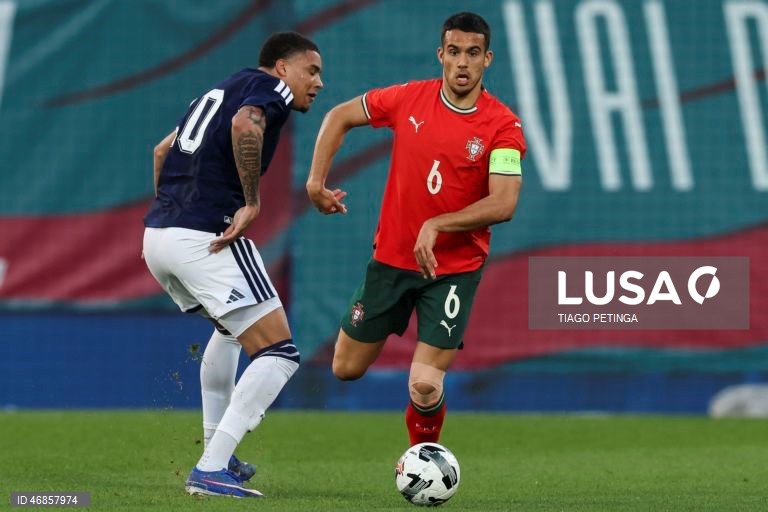 Futebol Sub-21: Portugal vs Escócia 