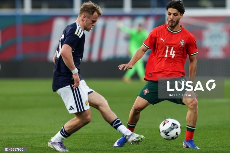 Futebol Sub-21: Portugal vs Escócia 