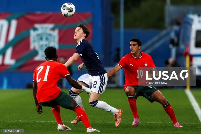 Futebol Sub-21: Portugal vs Escócia 