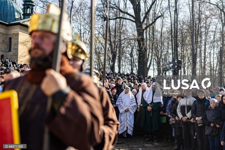 Polónia: Procissão da Paixão de Cristo em Kalwaria Zebrzydowska