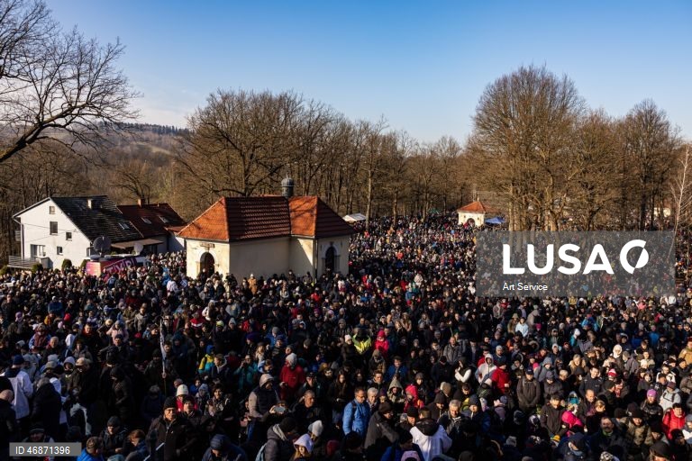 Polónia: Procissão da Paixão de Cristo em Kalwaria Zebrzydowska