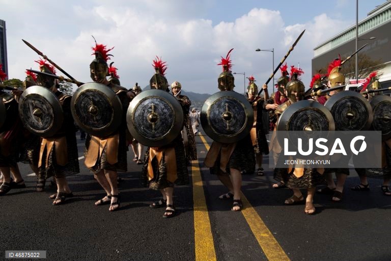 Desfile da Páscoa em Seul