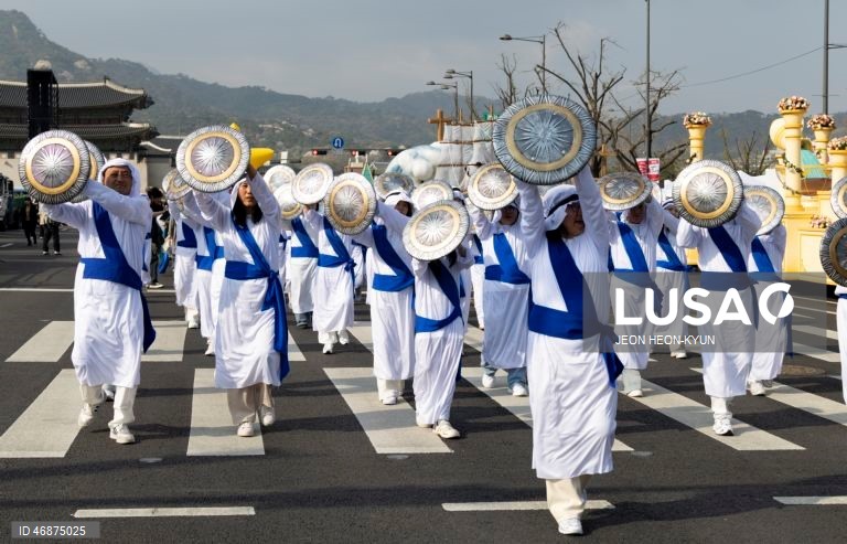 Desfile da Páscoa em Seul