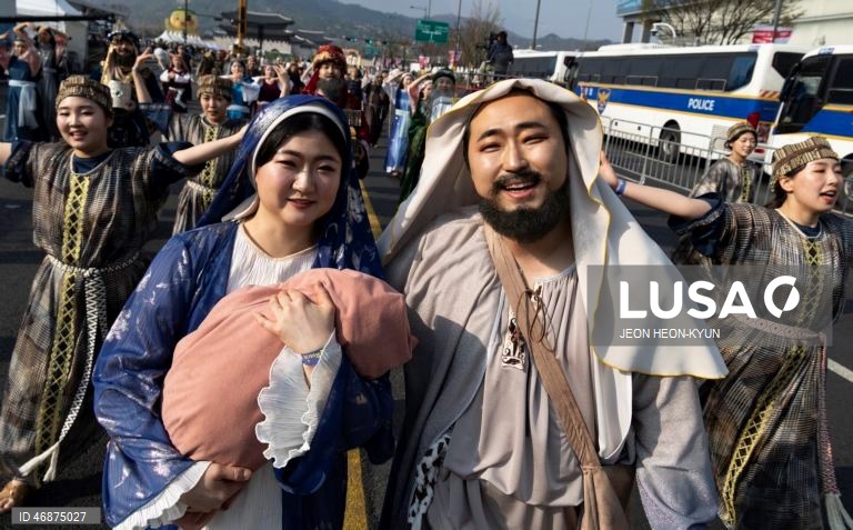 Desfile da Páscoa em Seul