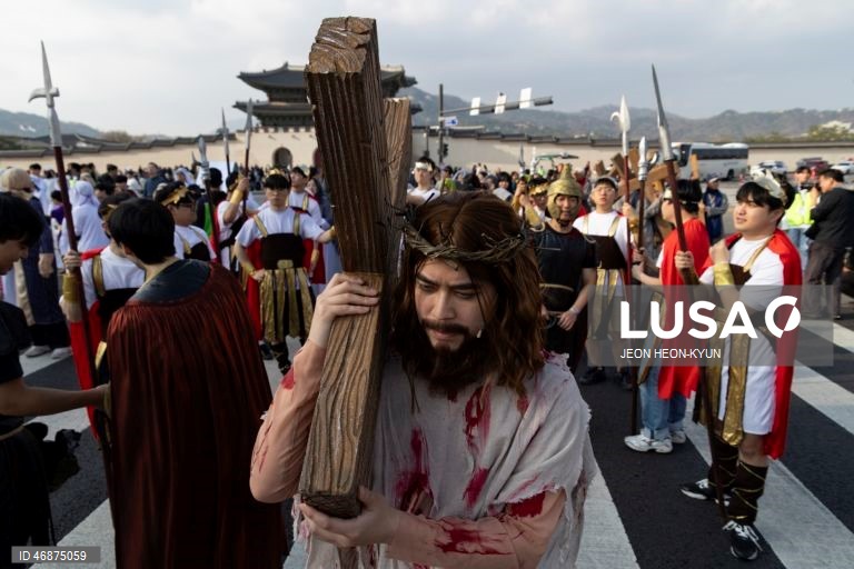 Desfile da Páscoa em Seul