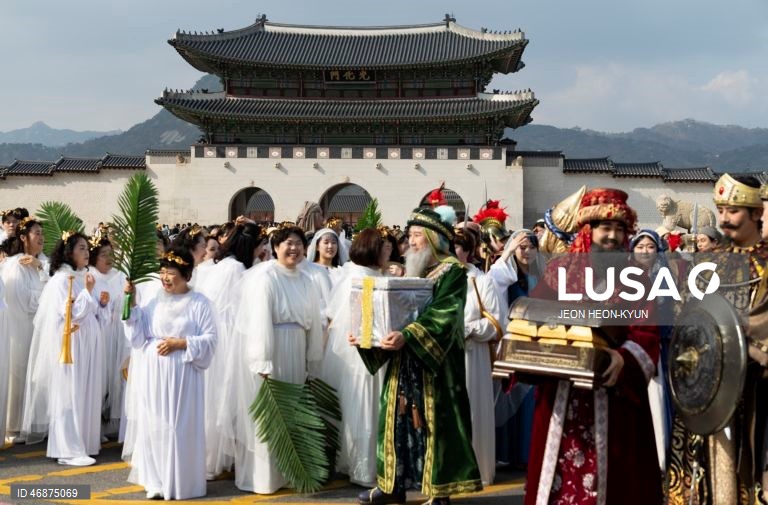 Desfile da Páscoa em Seul