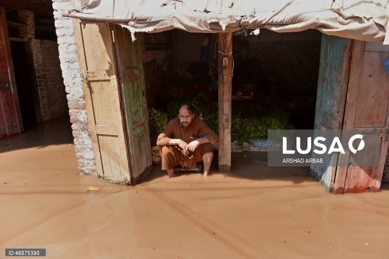 Cheias no Paquistão