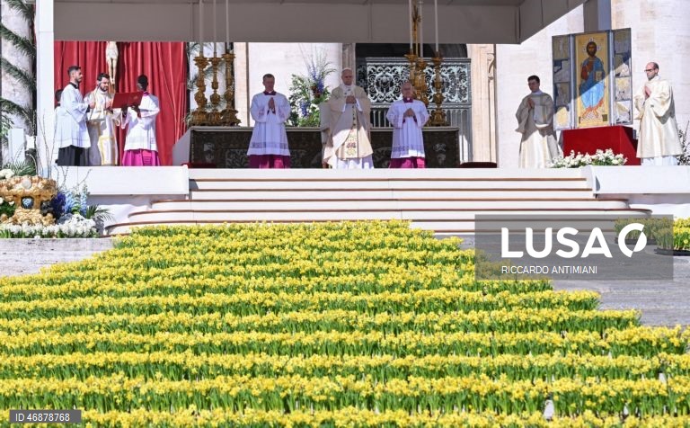 Vaticano: Papa Leão XIV preside às celebrações do Domingo de Páscoa