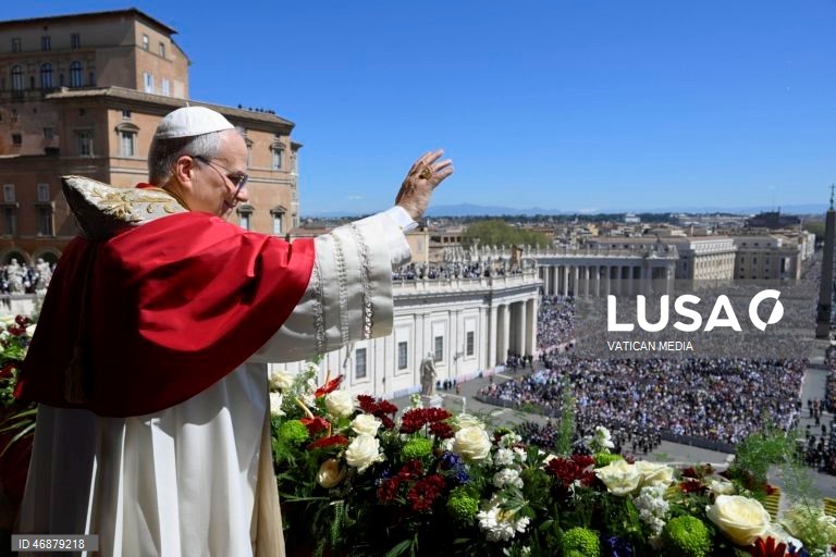 Vaticano: Papa Leão XIV preside às celebrações do Domingo de Páscoa