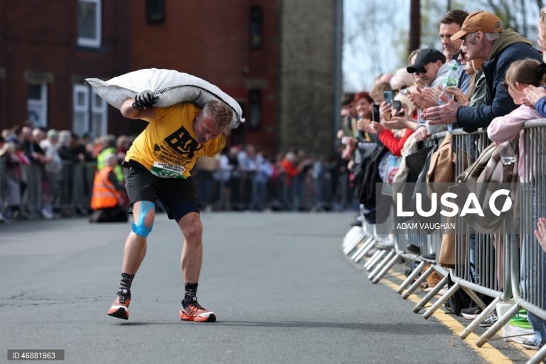 Grã-Bretanha: Campeonato Mundial de Transporte de Carvão em Gawthorpe
