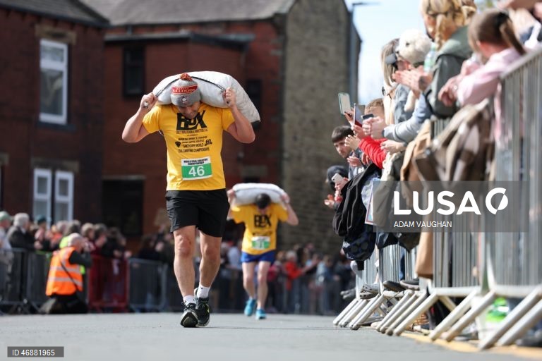 Grã-Bretanha: Campeonato Mundial de Transporte de Carvão em Gawthorpe
