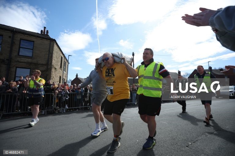 Grã-Bretanha: Campeonato Mundial de Transporte de Carvão em Gawthorpe