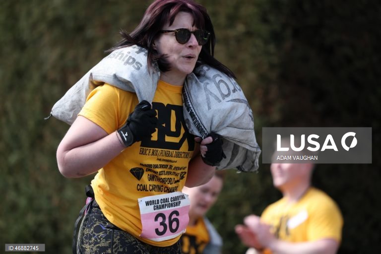 Grã-Bretanha: Campeonato Mundial de Transporte de Carvão em Gawthorpe