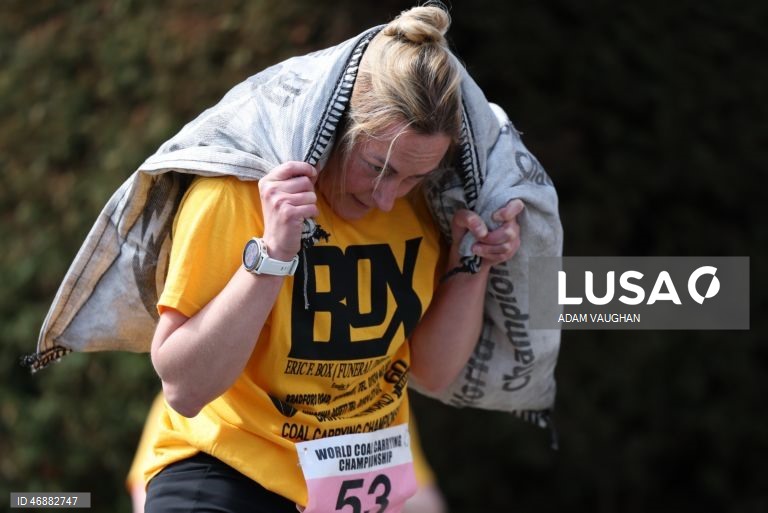 Grã-Bretanha: Campeonato Mundial de Transporte de Carvão em Gawthorpe