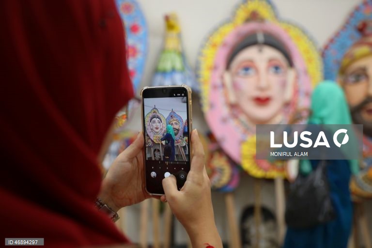 Daca: Preparações para o Ano Novo de Bangla 1433, "Pahela Baishakh"