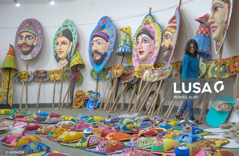 Daca: Preparações para o Ano Novo de Bangla 1433, "Pahela Baishakh"