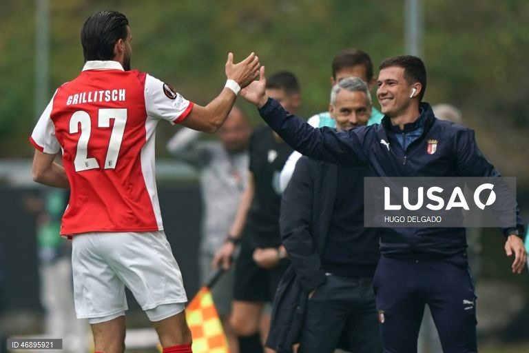 O Sporting de Braga empatou hoje a um golo na receção aos espanhóis do Betis, em encontro da primeira mão dos quartos de final da Liga Europa em futebol, disputado no Estádio Municipal de Braga.