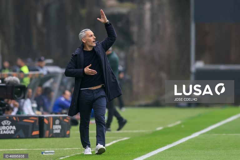 O Sporting de Braga empatou hoje a um golo na receção aos espanhóis do Betis, em encontro da primeira mão dos quartos de final da Liga Europa em futebol, disputado no Estádio Municipal de Braga.