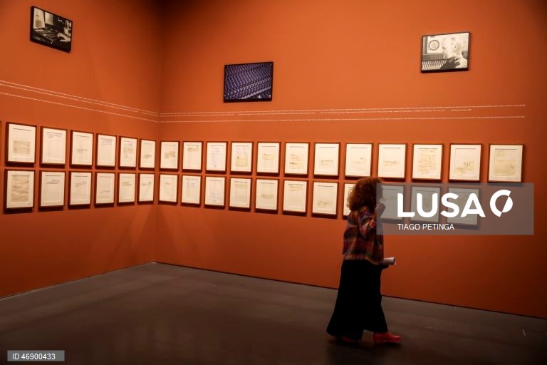 Visita de imprensa às exposições "Persongens e Intérpretes" na Culturgest em Lisboa, 9 de abril de 2026. As exposições comemoram os 50 anos de atividade como artista plástico e os 30 anos da vertente particular da obra de João Penalva. TIAGO PETINGA/LUSA
