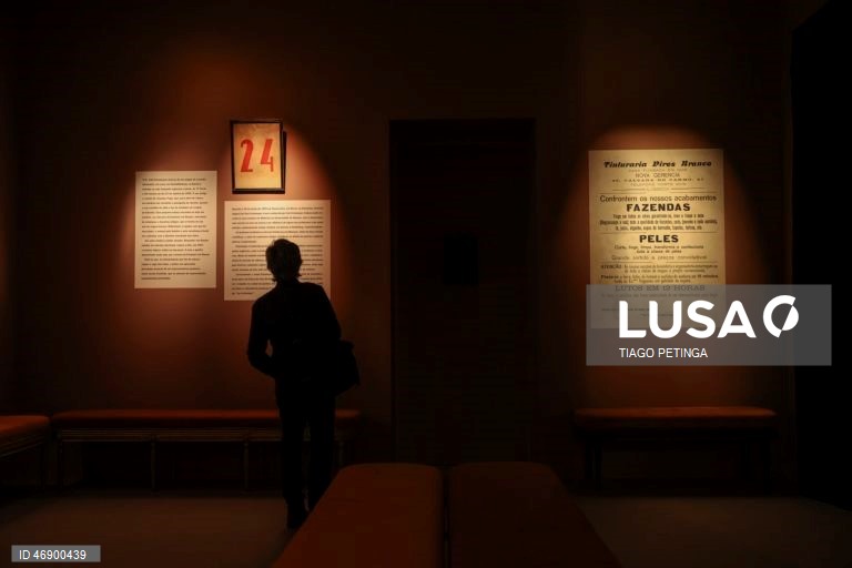 Visita de imprensa às exposições "Persongens e Intérpretes" na Culturgest em Lisboa, 9 de abril de 2026. As exposições comemoram os 50 anos de atividade como artista plástico e os 30 anos da vertente particular da obra de João Penalva. TIAGO PETINGA/LUSA