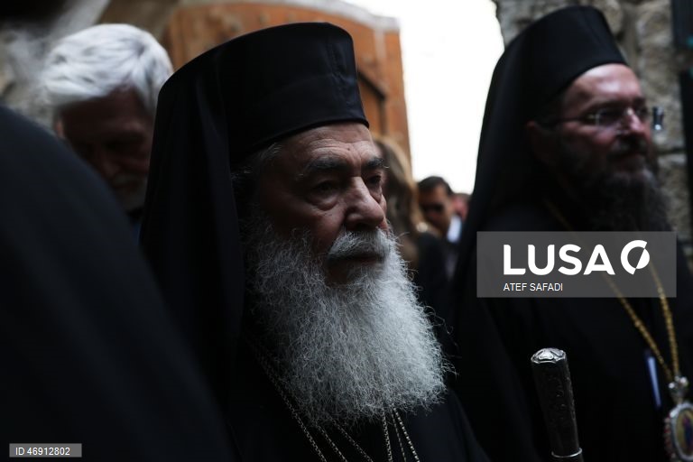 Jerusalém: Cerimónia do Fogo Sagrado na Igreja do Santo Sepulcro