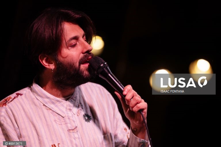 Brasil: Concerto do musico português Salvador Sobral em São Paulo