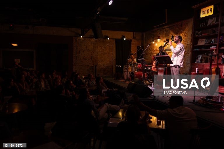 Brasil: Concerto do musico português Salvador Sobral em São Paulo