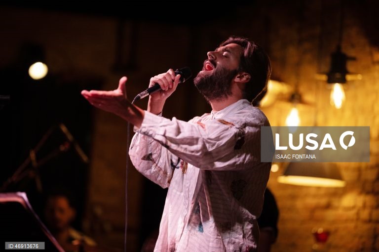 Brasil: Concerto do musico português Salvador Sobral em São Paulo
