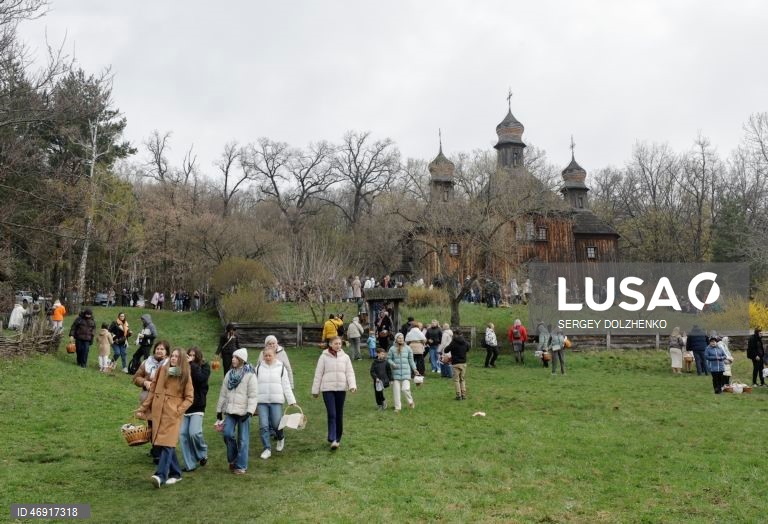 Ucrânia: Celebração do Domingo de Páscoa ortodoxa