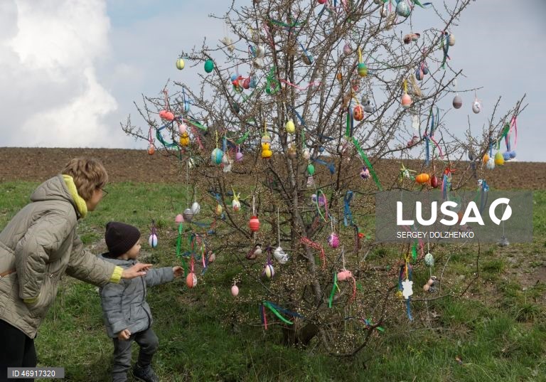 Ucrânia: Celebração do Domingo de Páscoa ortodoxa