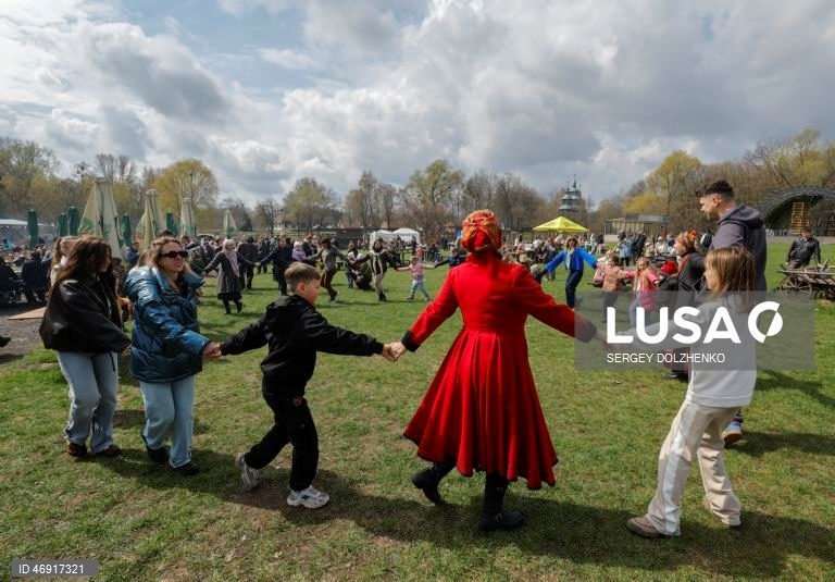 Ucrânia: Celebração do Domingo de Páscoa ortodoxa