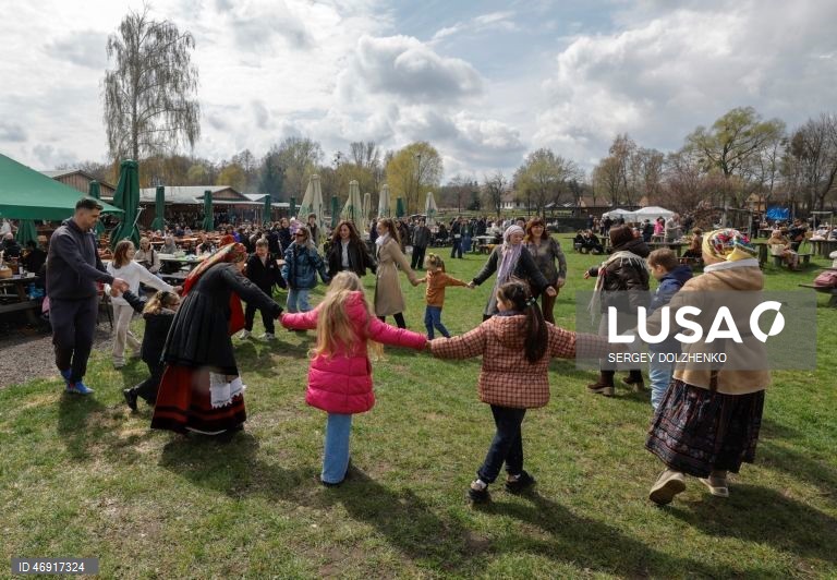 Ucrânia: Celebração do Domingo de Páscoa ortodoxa